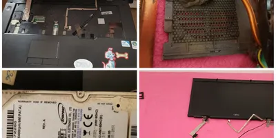 Лаптоп Fujitsu Lifebook A555 с отворен капак, показващ дисплея