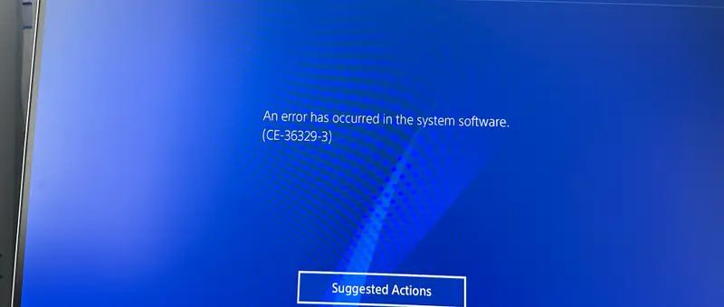 Проблем при стартиране на PS 4 PRO