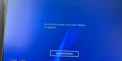Проблем при стартиране на PS 4 PRO
